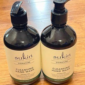 NEW Sukin Cleansing Hand Soap Wash (16.9 oz, USA)